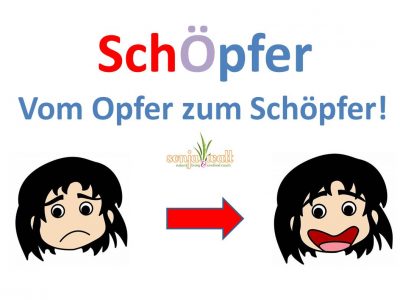 Opfer, Opferrolle, Schöpfer, Depression