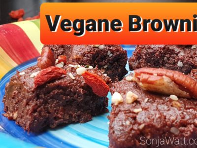 Roh-vegane Brownies, Rohkost, Brownies, Fudge, Rohkostrezepte, Schokokuchen