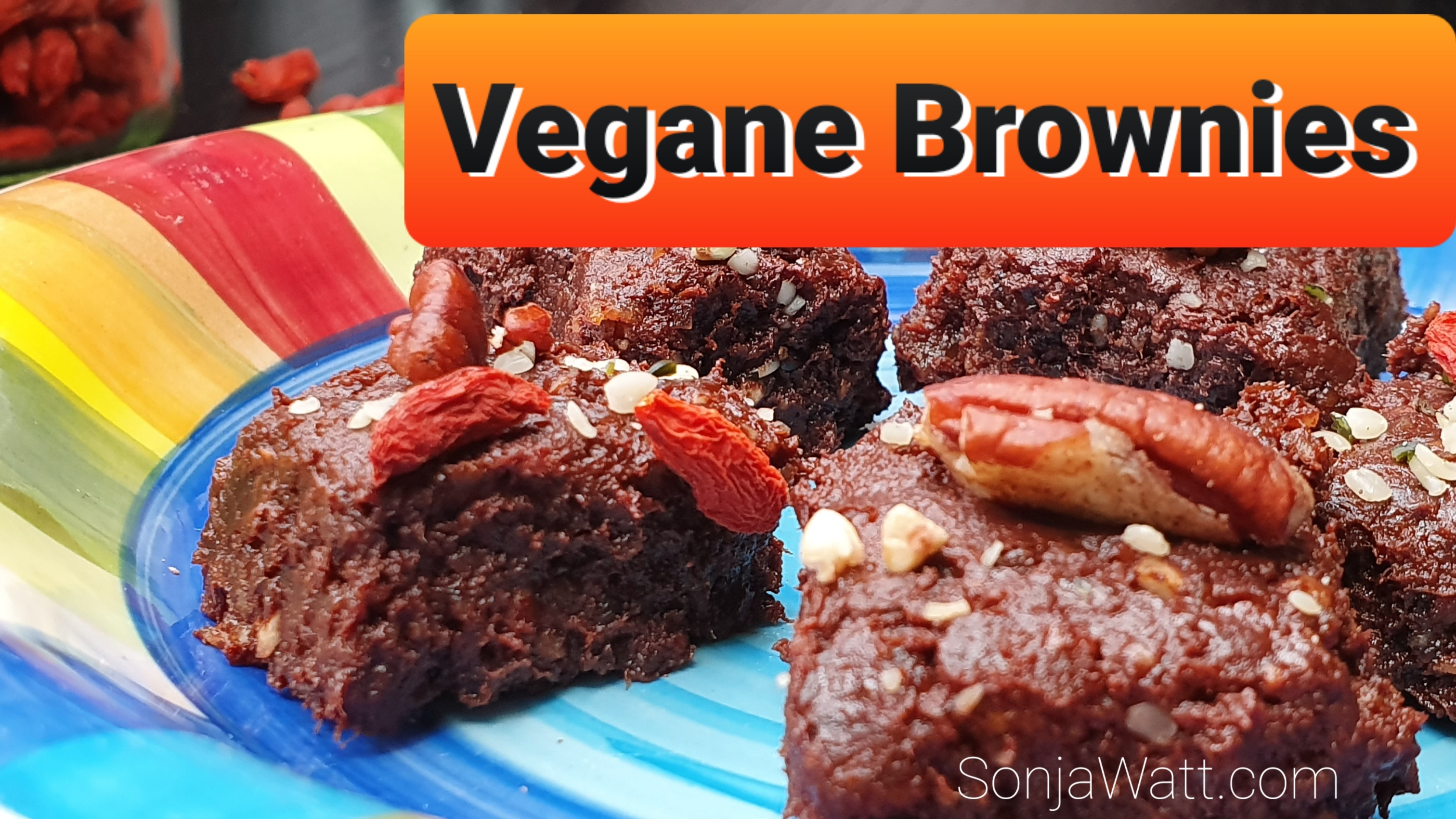 Roh-vegane Brownies, Rohkost, Brownies, Fudge, Rohkostrezepte, Schokokuchen